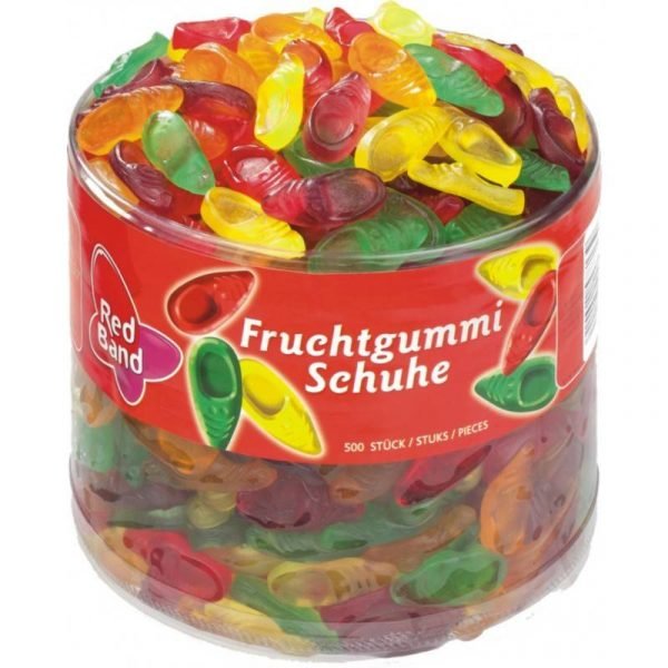 Red Band Fruchtgummi Schuhe 1200g Slik