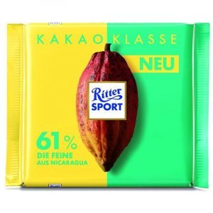 Ritter Sport Cocoa Selection 61% Fine 100 G