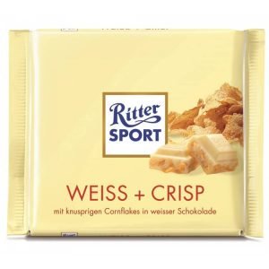 Ritter Sport Hvid Knas 100gr.