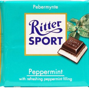 Ritter Sport Pebermynte 100 G