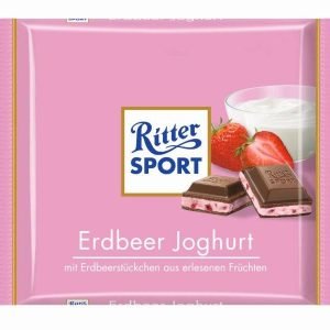 Ritter Sport Yoghurt M. Jordbær 100 G