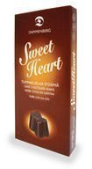 Sweet Hearts sydämelliset tummasuklaa 115g
