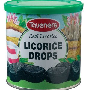 Taveners Licorice Drops 200 G