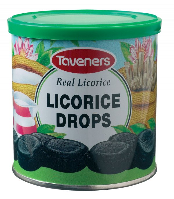 Taveners Licorice Drops 200 G