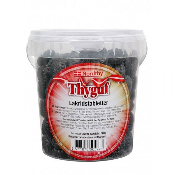 Thyguf Lakridstabletter 600 G