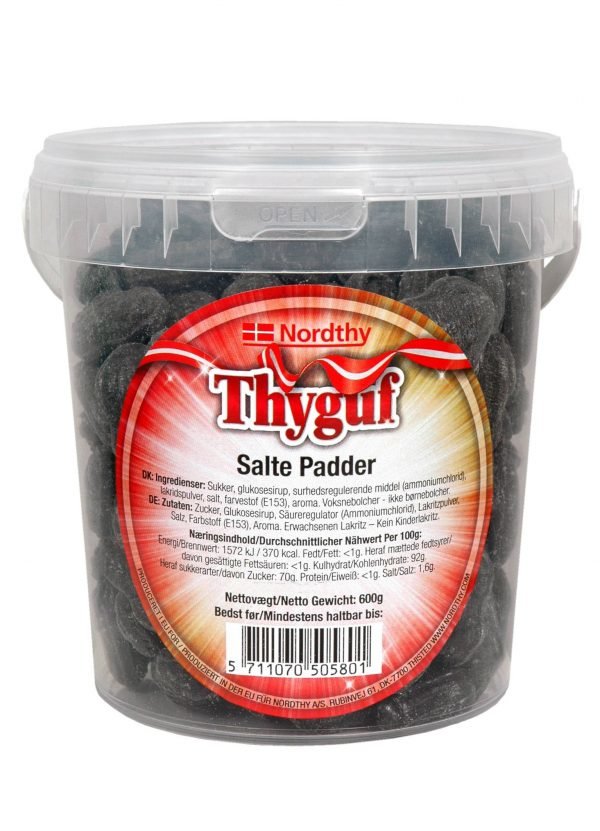 Thyguf Salte Padder 600 G
