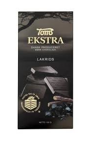 Toms Ekstra Mørk M. Lakrids 100 G