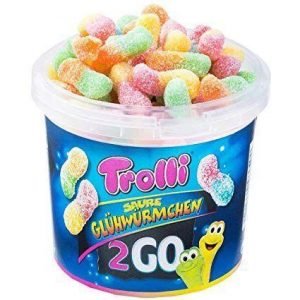 Trolli Saure Glühwürmchen 2go 150 G