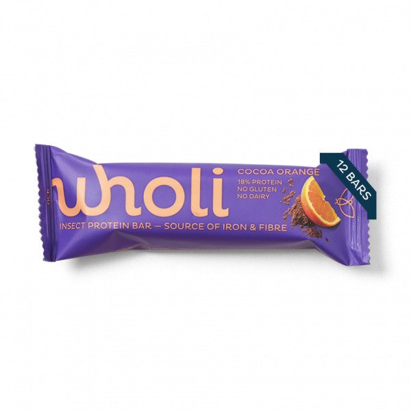 Wholi Buff Bar Cocoa & Orange 45 G