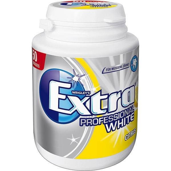 Wrigley's Extra Tyggegummi Sukkerfri Professional White Citon- Dåse 50 Stk.