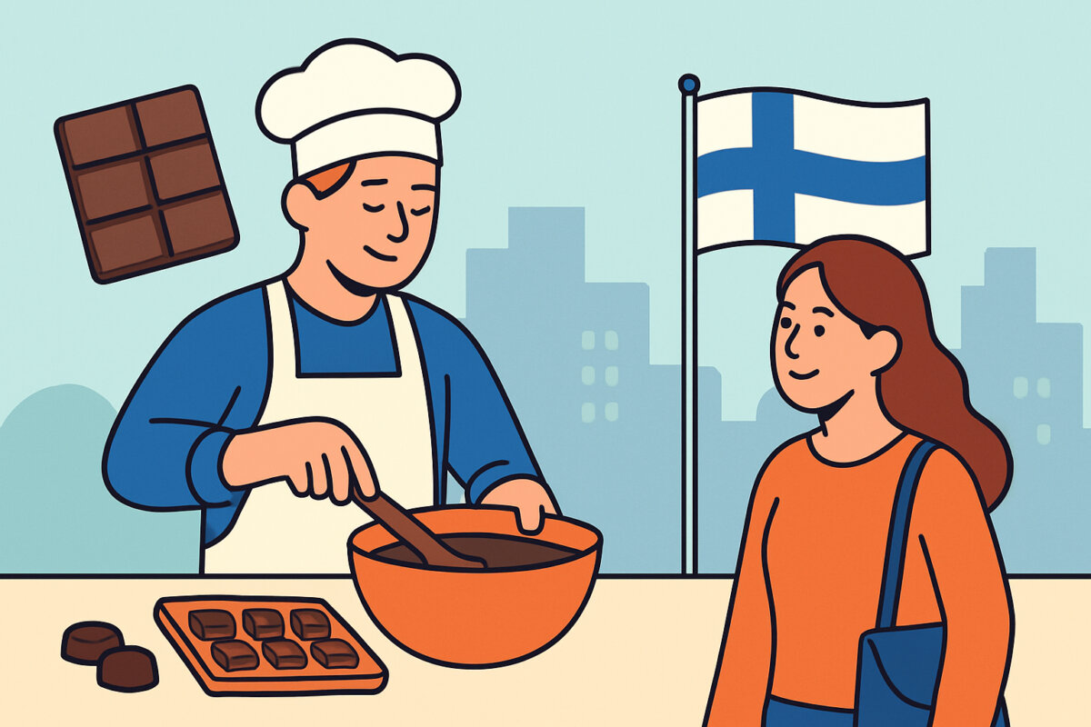 Käsintehdyt suklaat suomalaisilta tekijöiltä